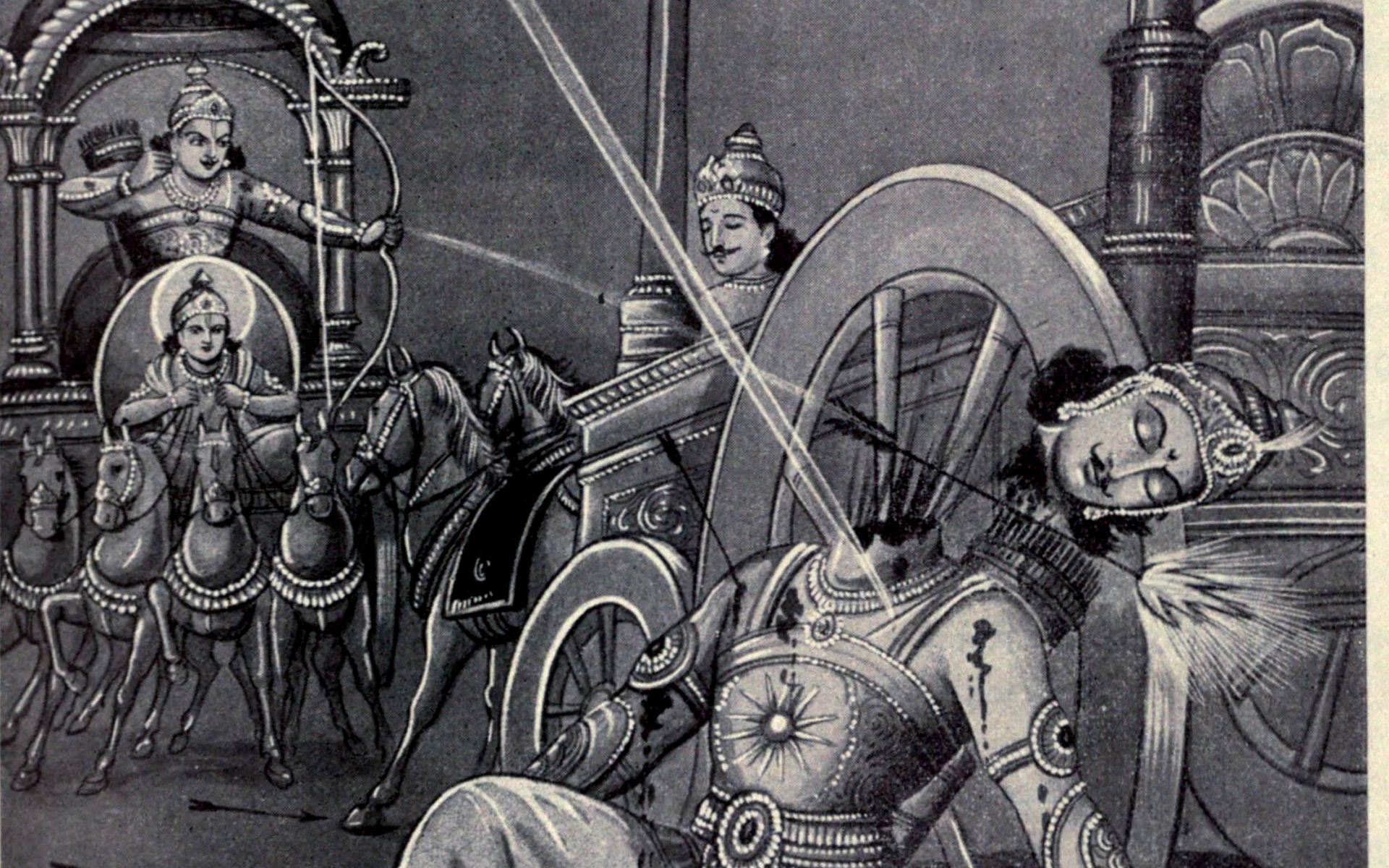 Mahābhārata – Episode 80 – The Death of Duśśāsana and Karṇa